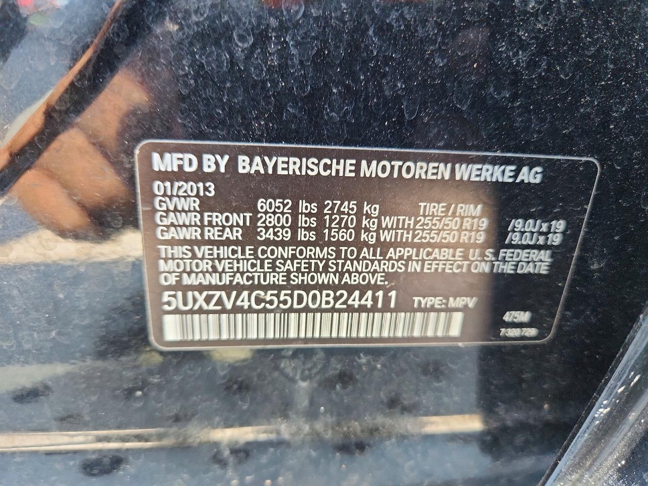 2013 BMW X5 xDrive35I - zdjęcie 13