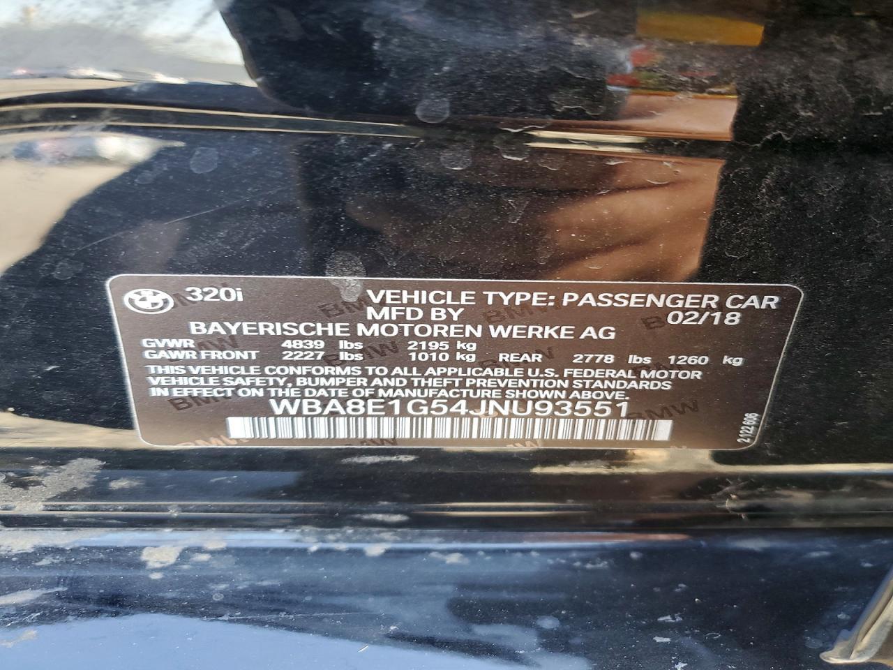 2018 BMW 320 I - zdjęcie 12