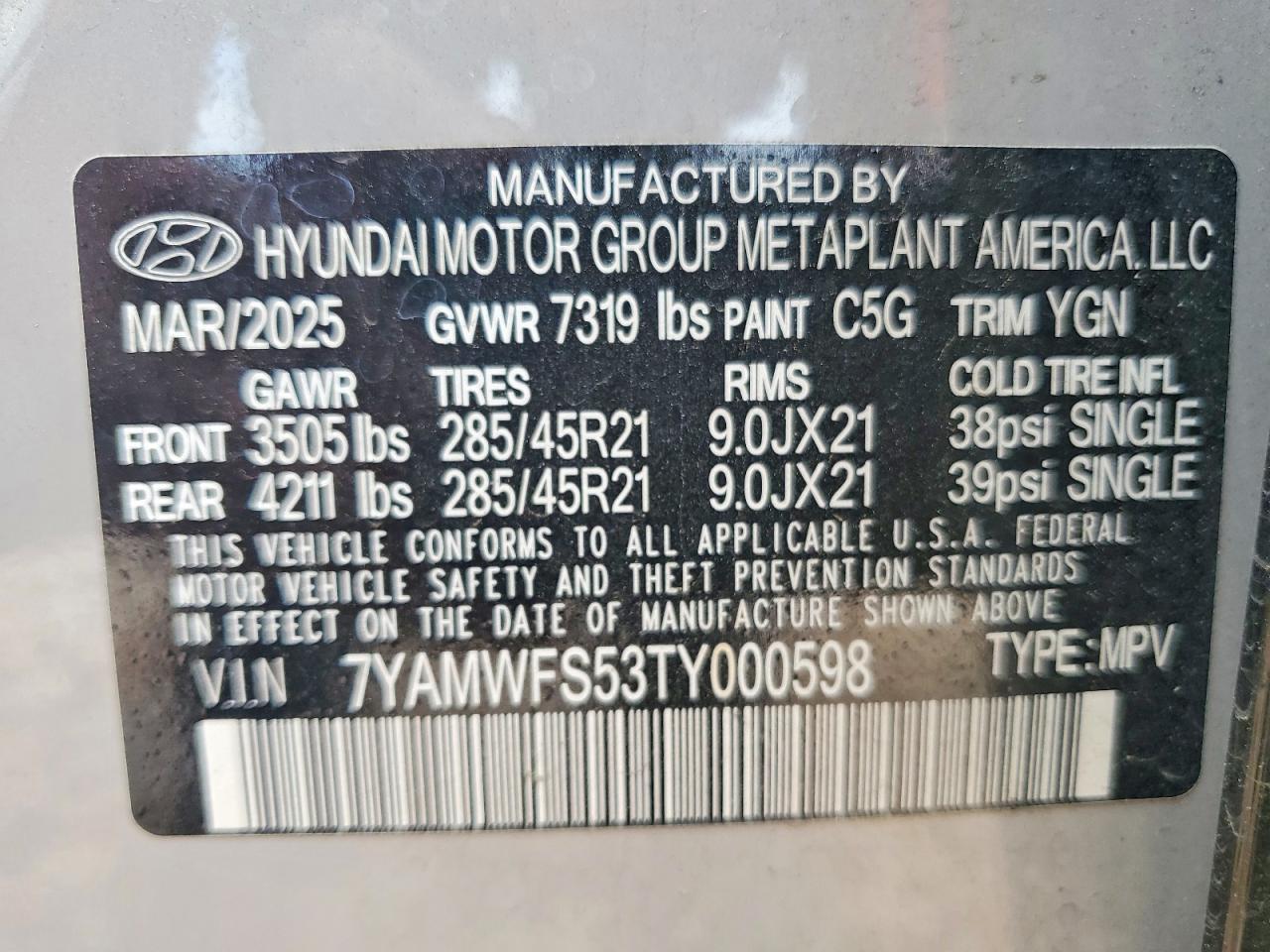 2026 Hyundai Ioniq 9 Limited - zdjęcie 14