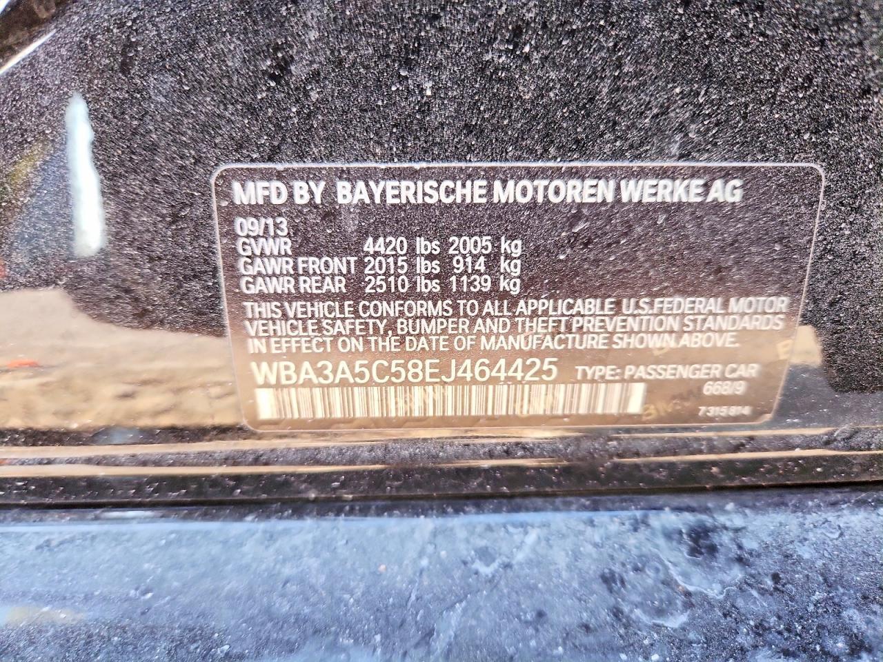 2014 BMW 328 I - zdjęcie 12