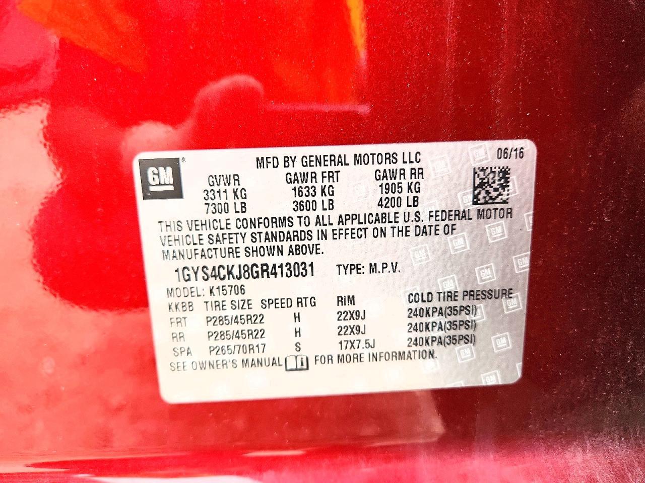 2016 Cadillac Escalade Platinum Hybrid - zdjęcie 13