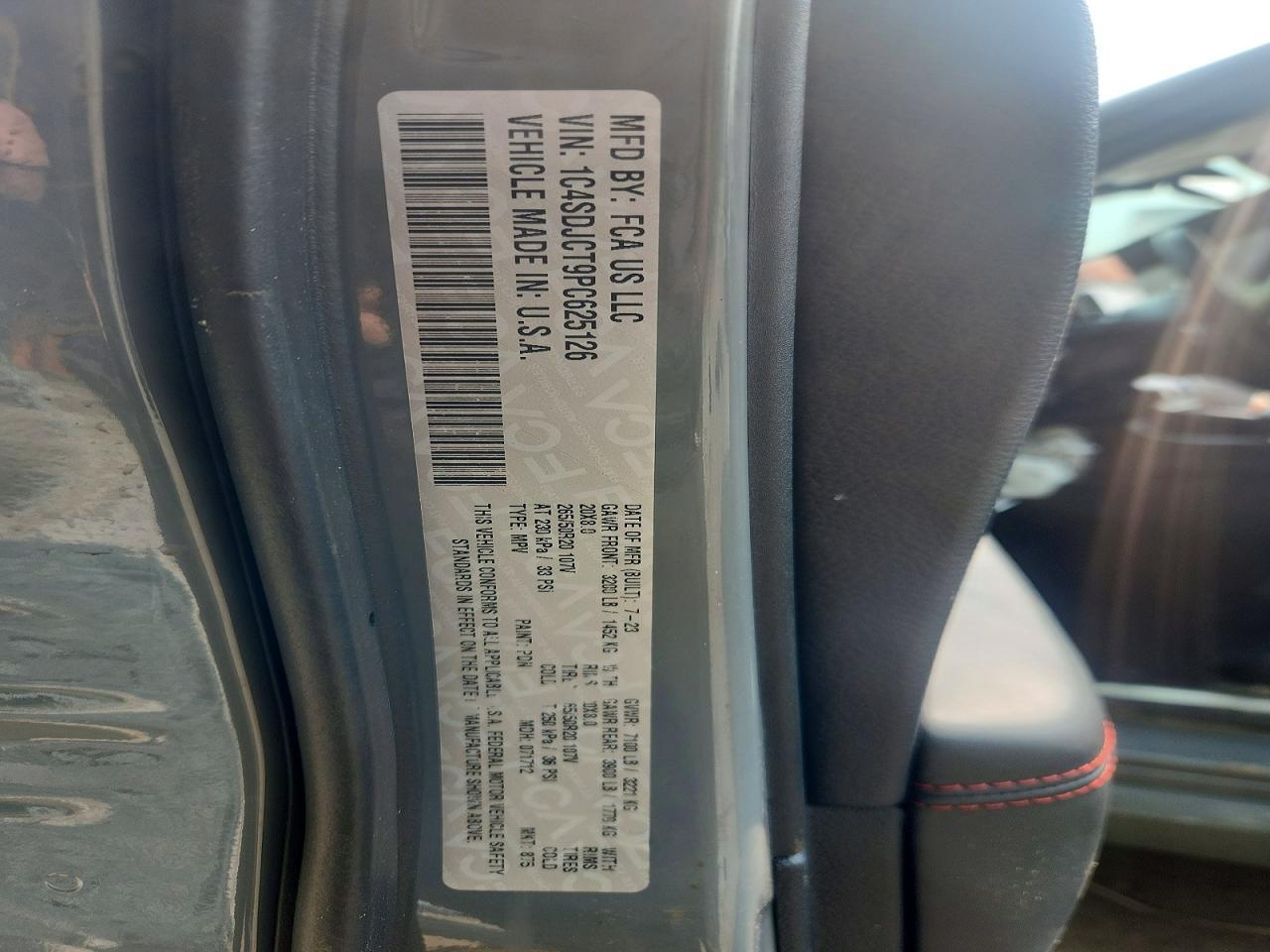 2023 Dodge Durango R/T - zdjęcie 14
