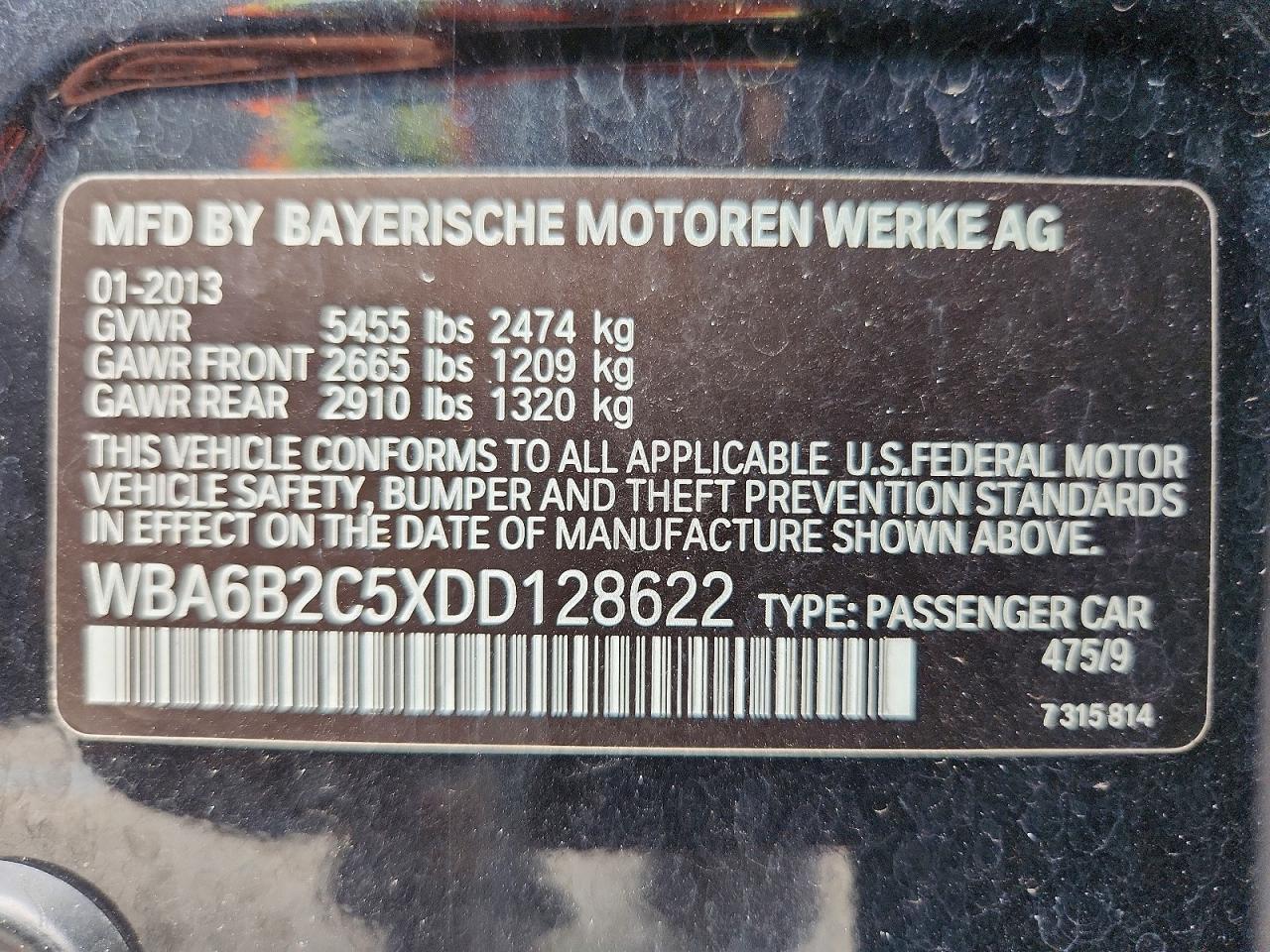 2013 BMW 650 I - zdjęcie 12