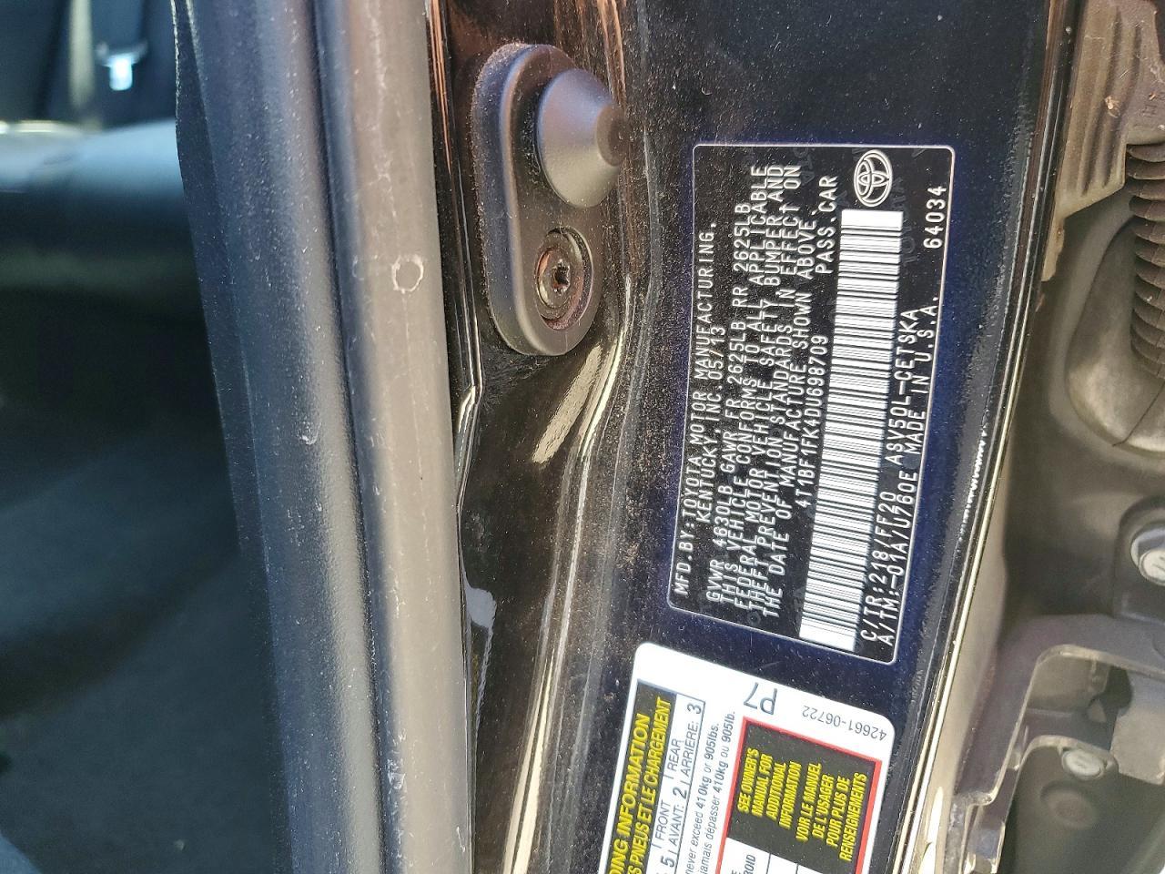 2013 Toyota Camry Se - zdjęcie 12
