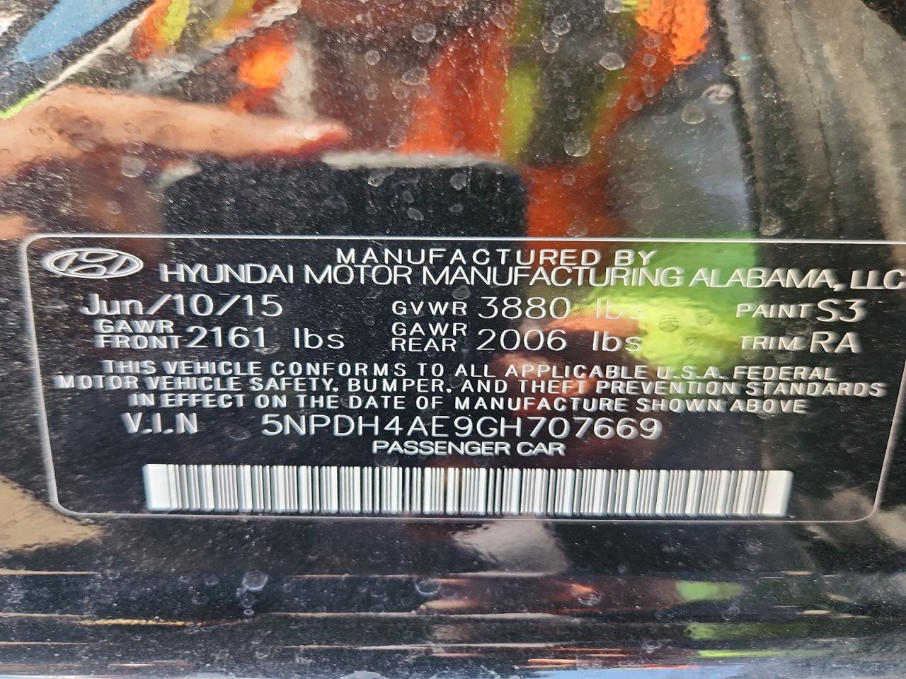 2016 Hyundai Elantra Se - zdjęcie 14