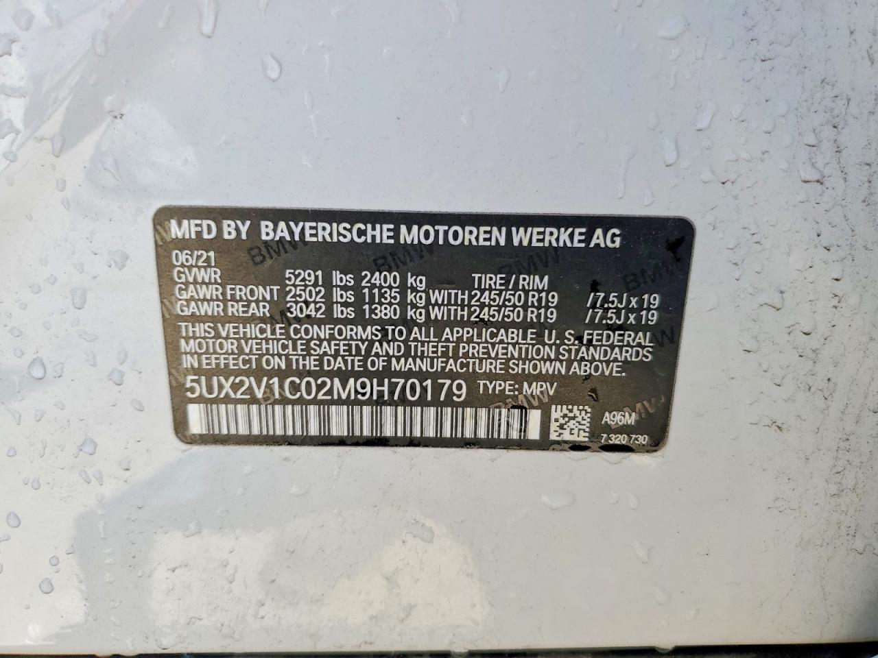 2021 BMW X4 xDrive30I - zdjęcie 13