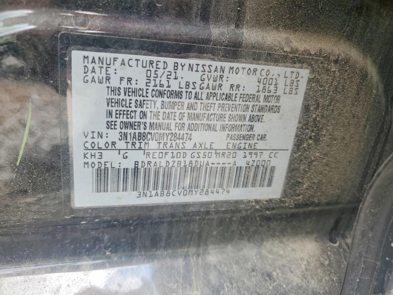 2021 Nissan Sentra Sv - zdjęcie 12