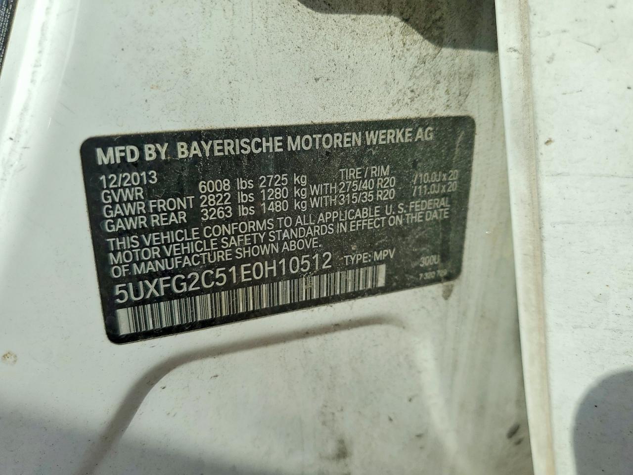 2014 BMW X6 xDrive35I - zdjęcie 13