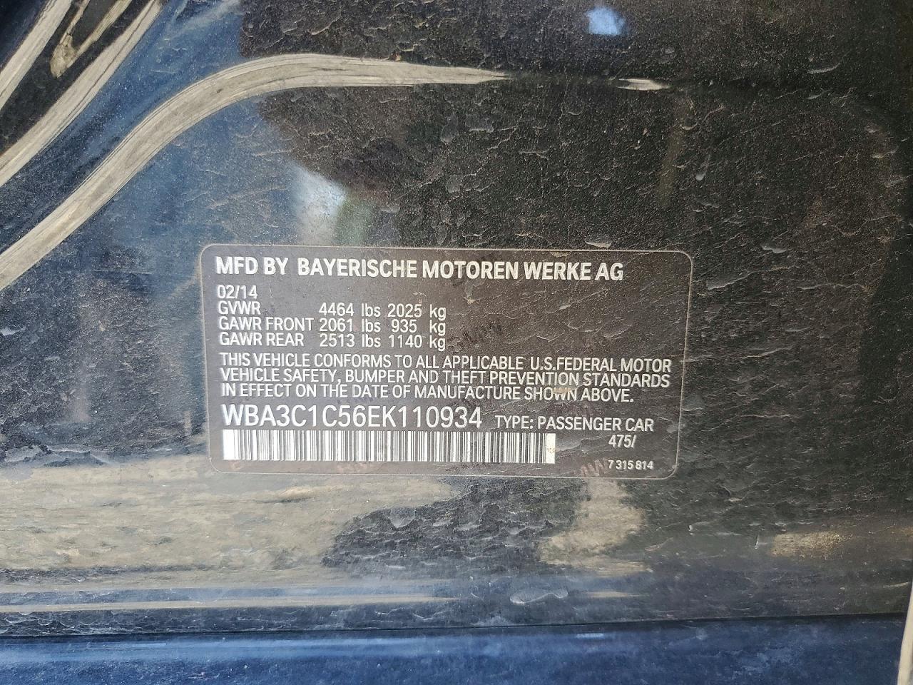2014 BMW 328 I Sulev - zdjęcie 12