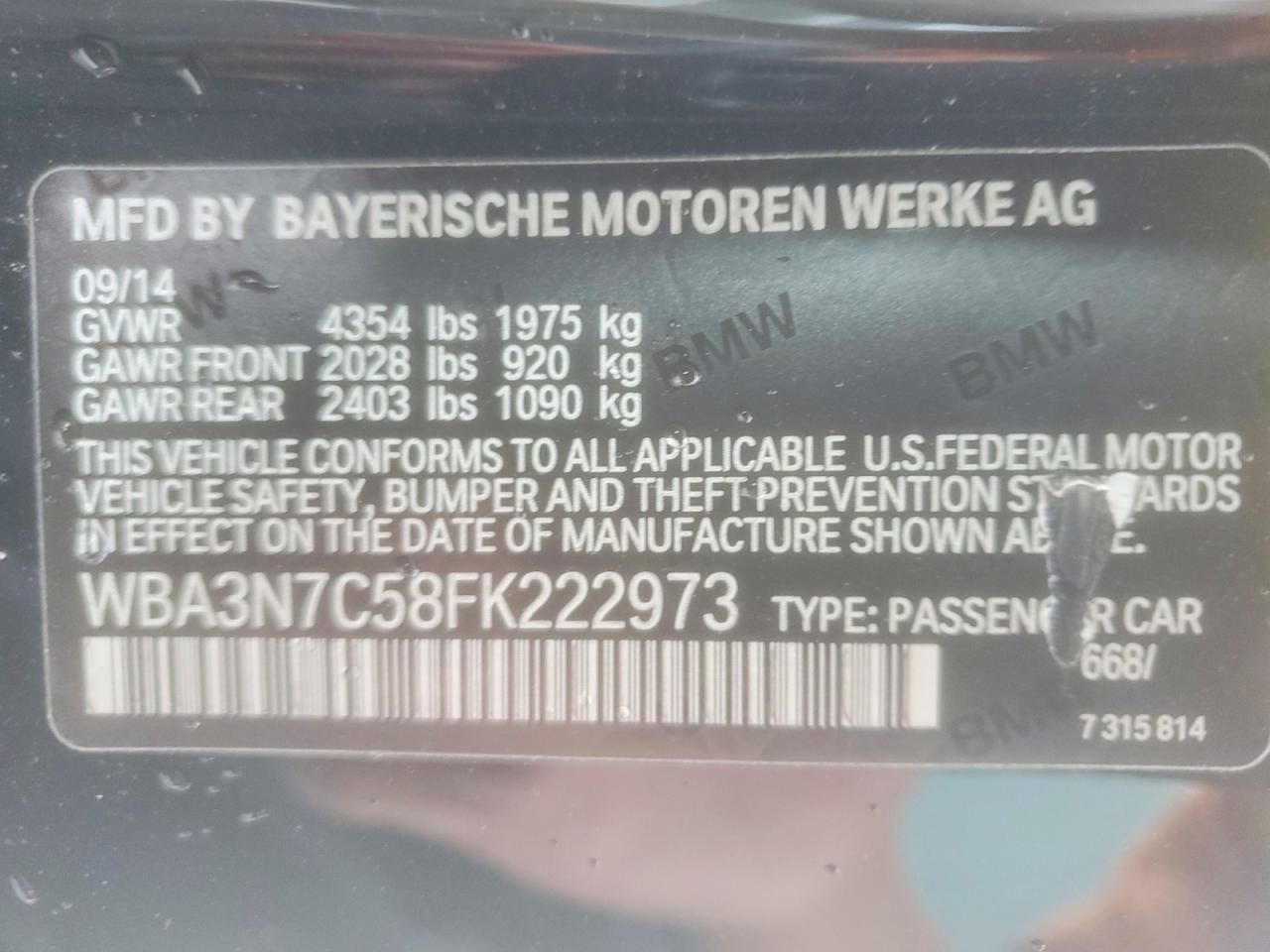 2015 BMW 428 I - zdjęcie 12