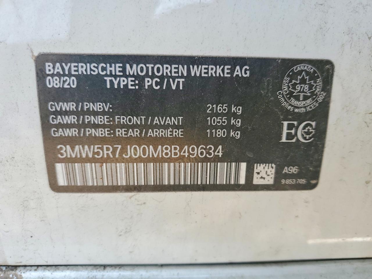 2021 BMW 330Xi - zdjęcie 12