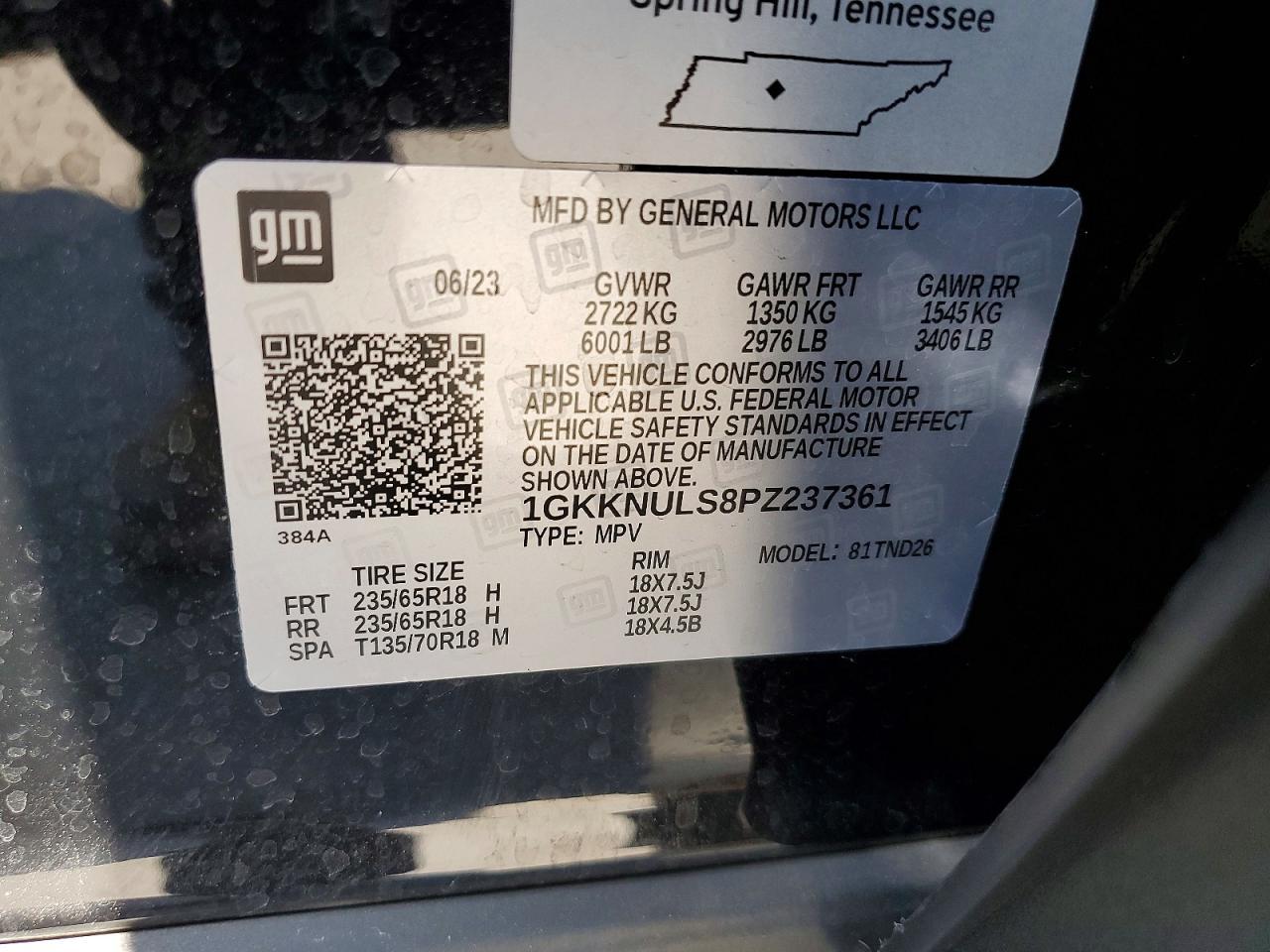 2023 GMC Acadia Slt - zdjęcie 14