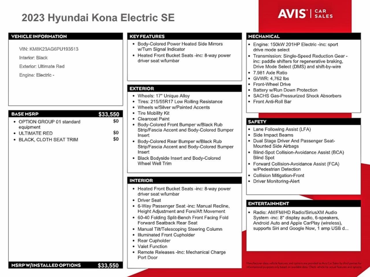 2023 Hyundai Kona Se - zdjęcie 12