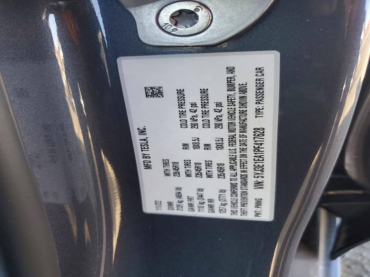 2023 Tesla Model 3 - zdjęcie 13
