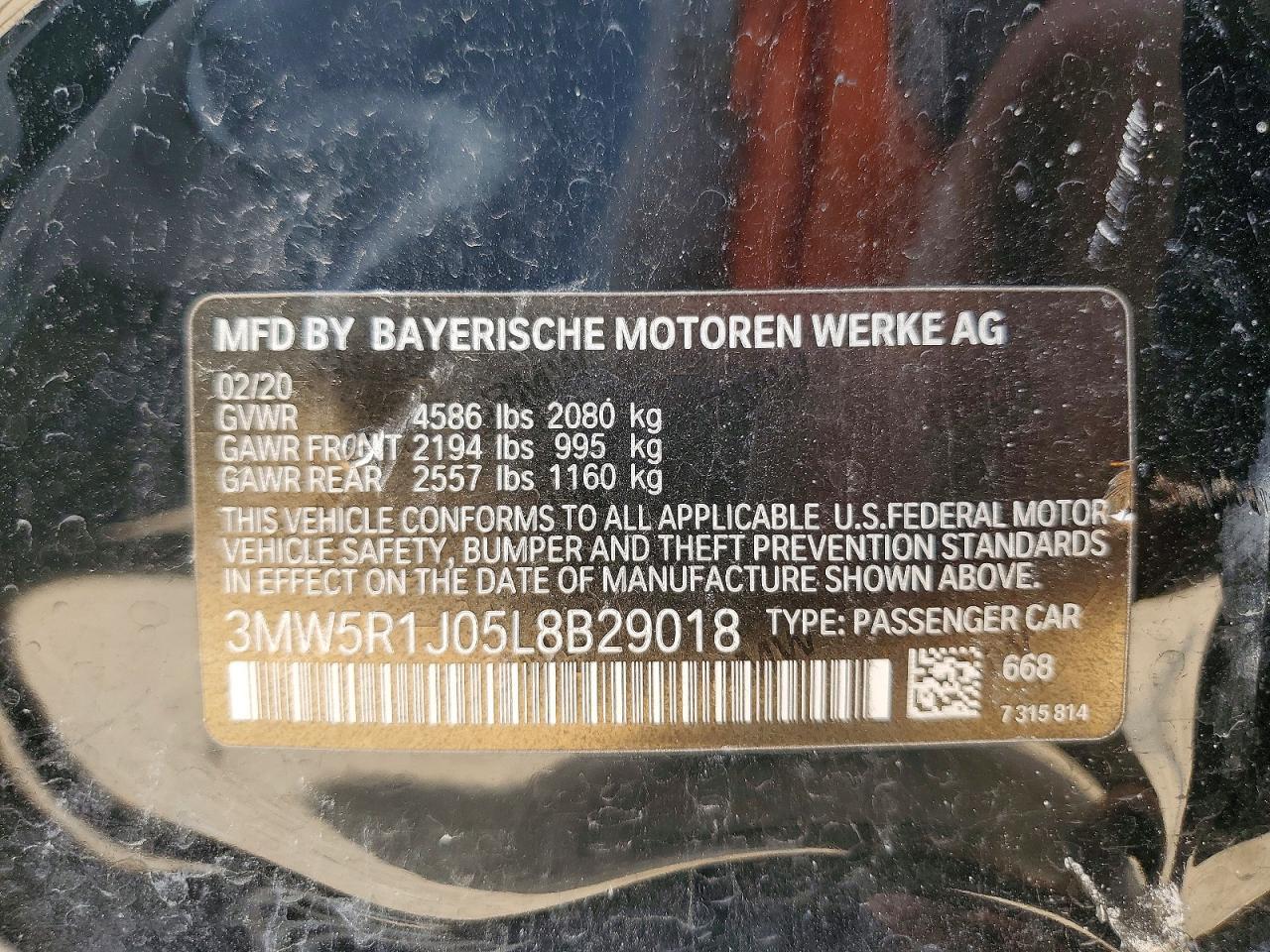2020 BMW 330I - zdjęcie 12