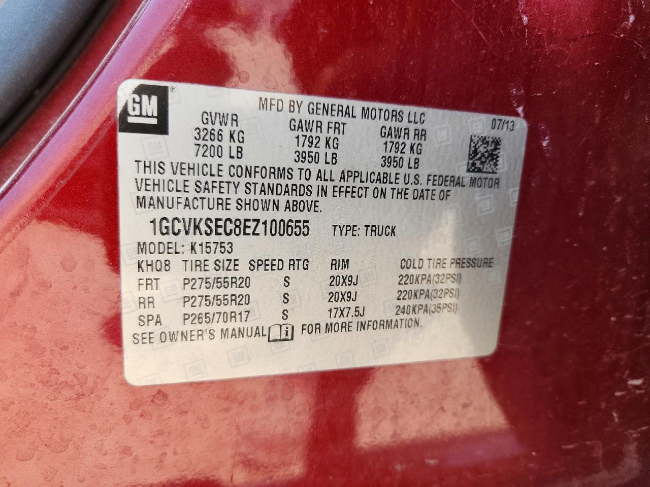 2014 Chevrolet Silverado K1500 Ltz - zdjęcie 13