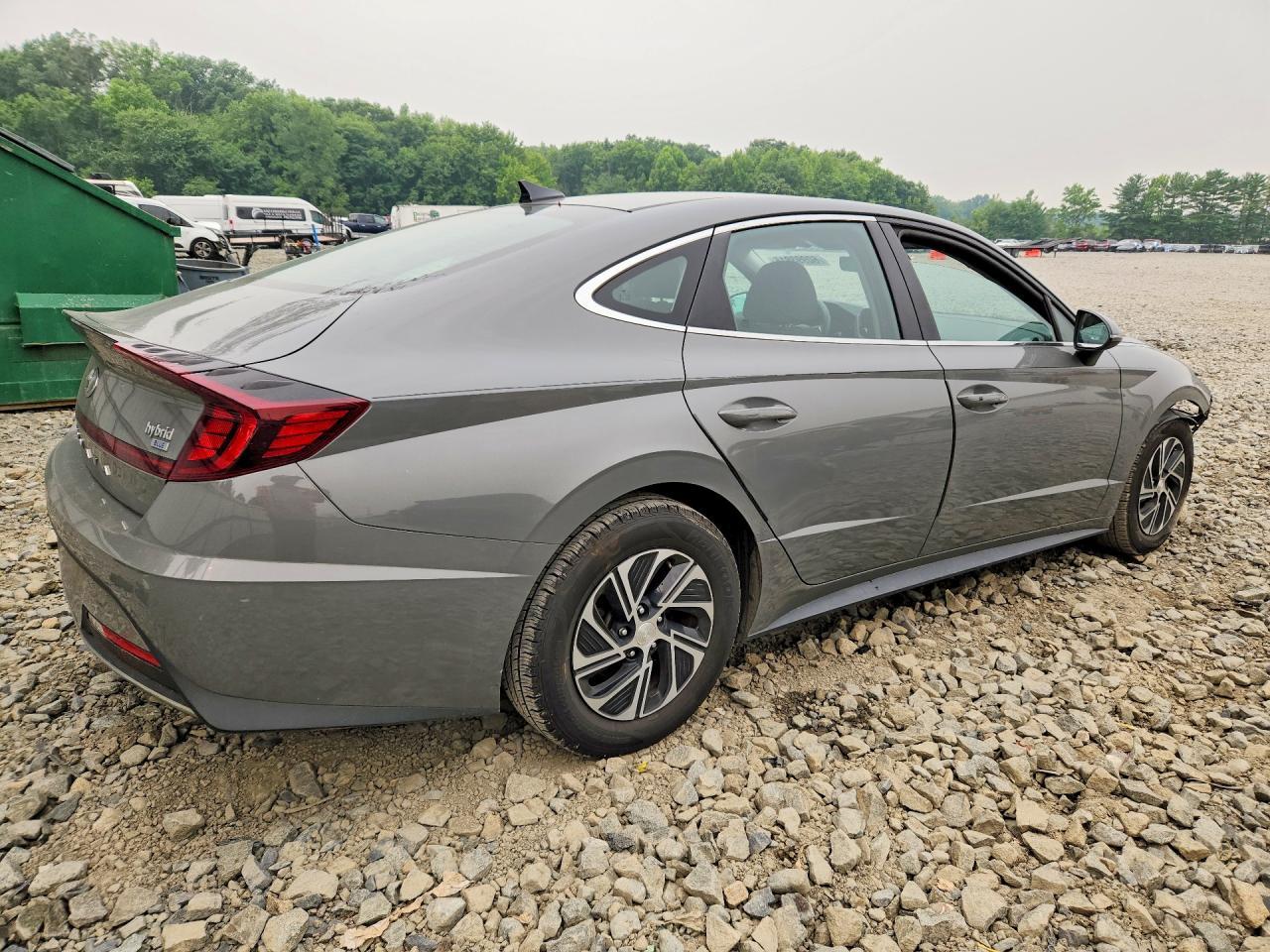 2021 Hyundai Sonata Hybrid Blue - zdjęcie 3