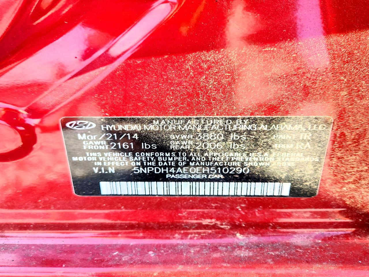 2014 Hyundai Elantra Se - zdjęcie 12