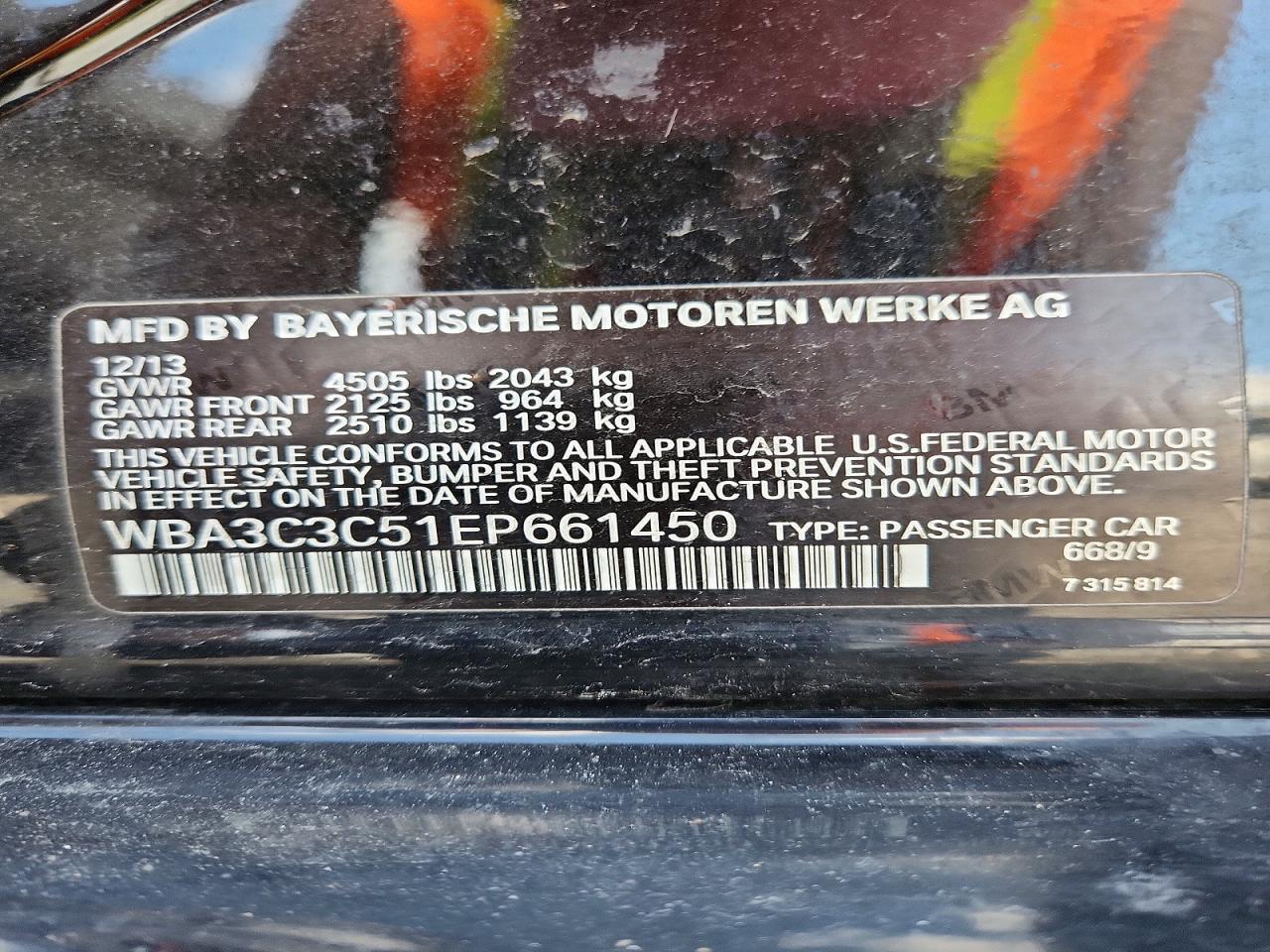 2014 BMW 320 I xDrive - zdjęcie 12