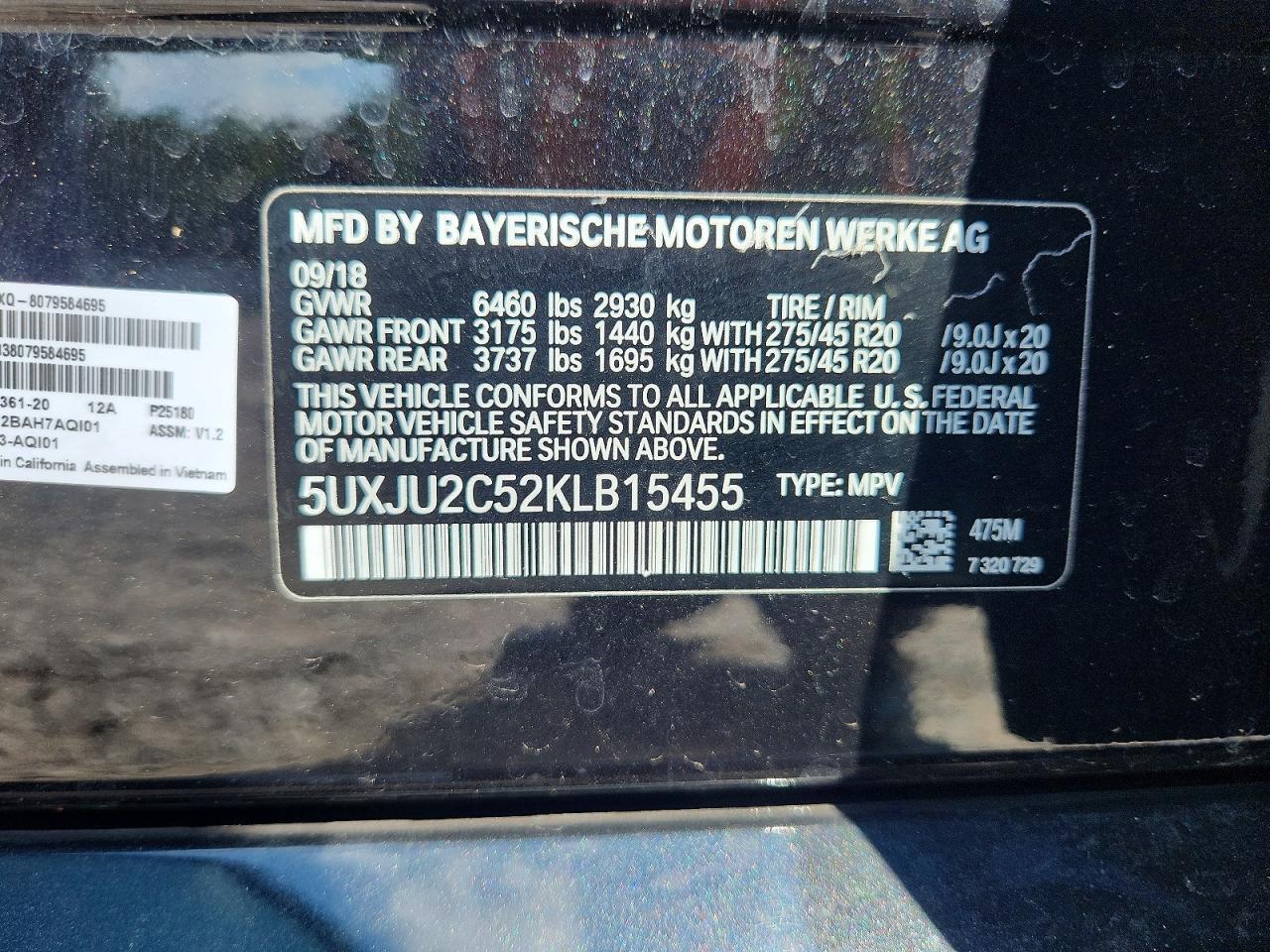 2019 BMW X5 xDrive50I - zdjęcie 13