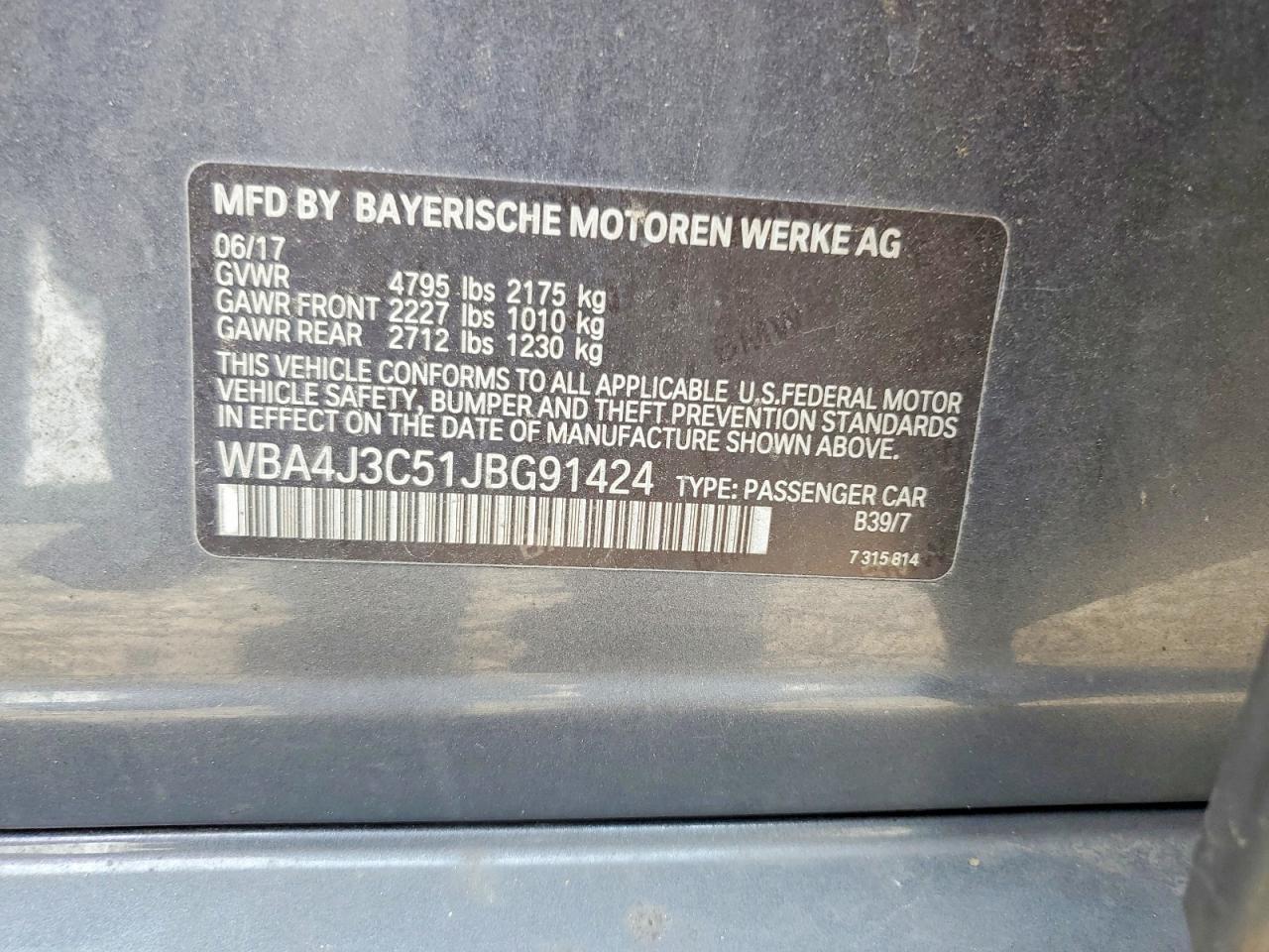 2018 BMW Seria 4 430i - zdjęcie 12
