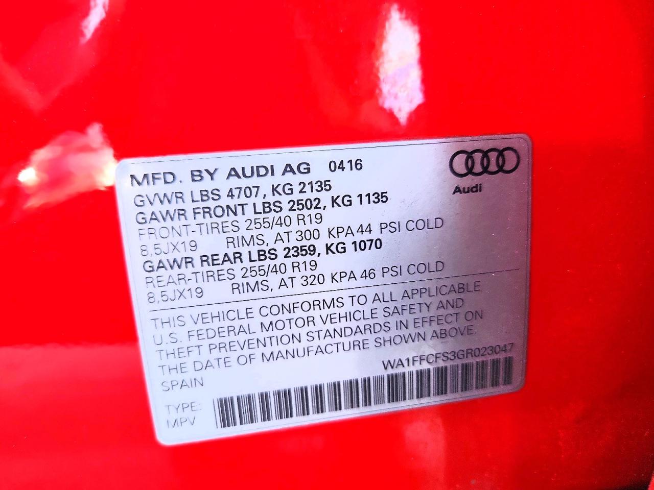 2016 Audi Q3 Prestige - zdjęcie 13