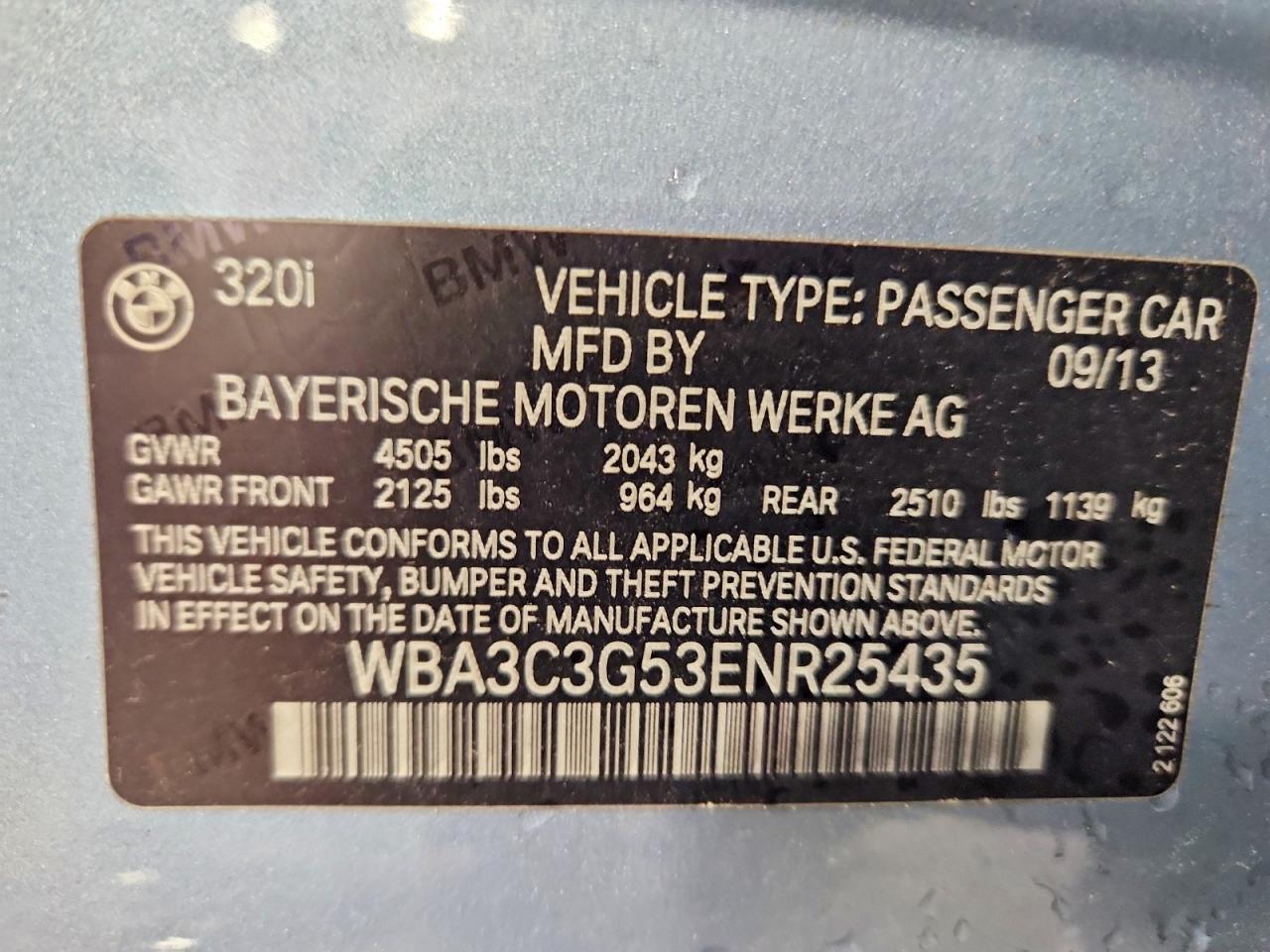 2014 BMW 320 I xDrive - zdjęcie 12