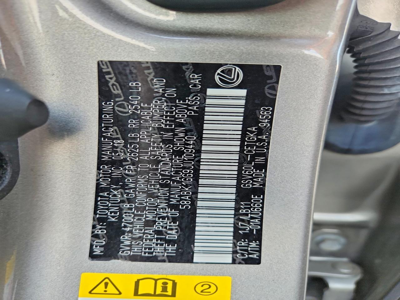 2018 Lexus Es 350 - zdjęcie 13