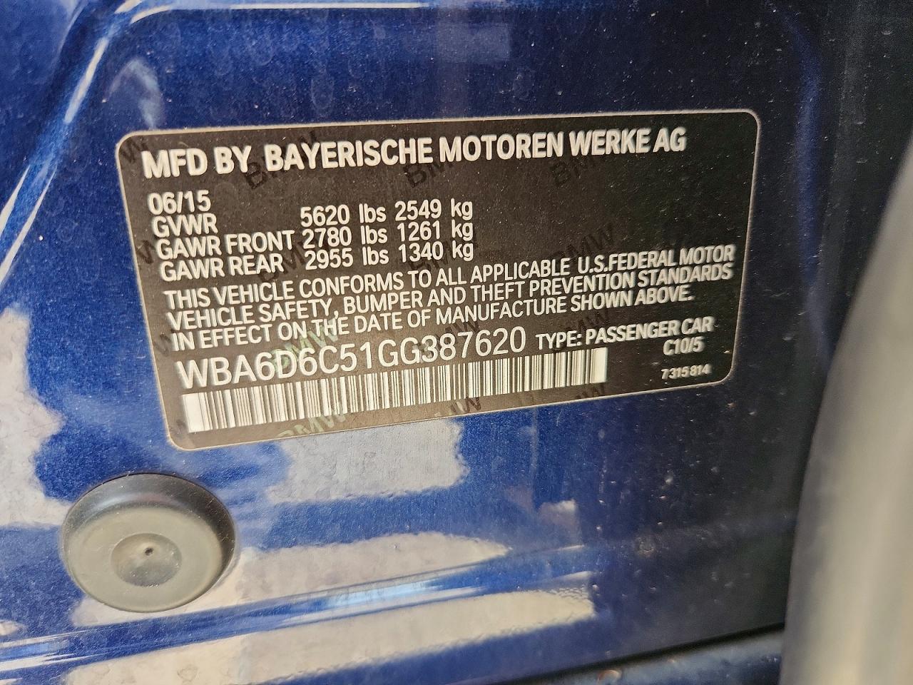 2016 BMW Seria 6 Alpina B6 - zdjęcie 13