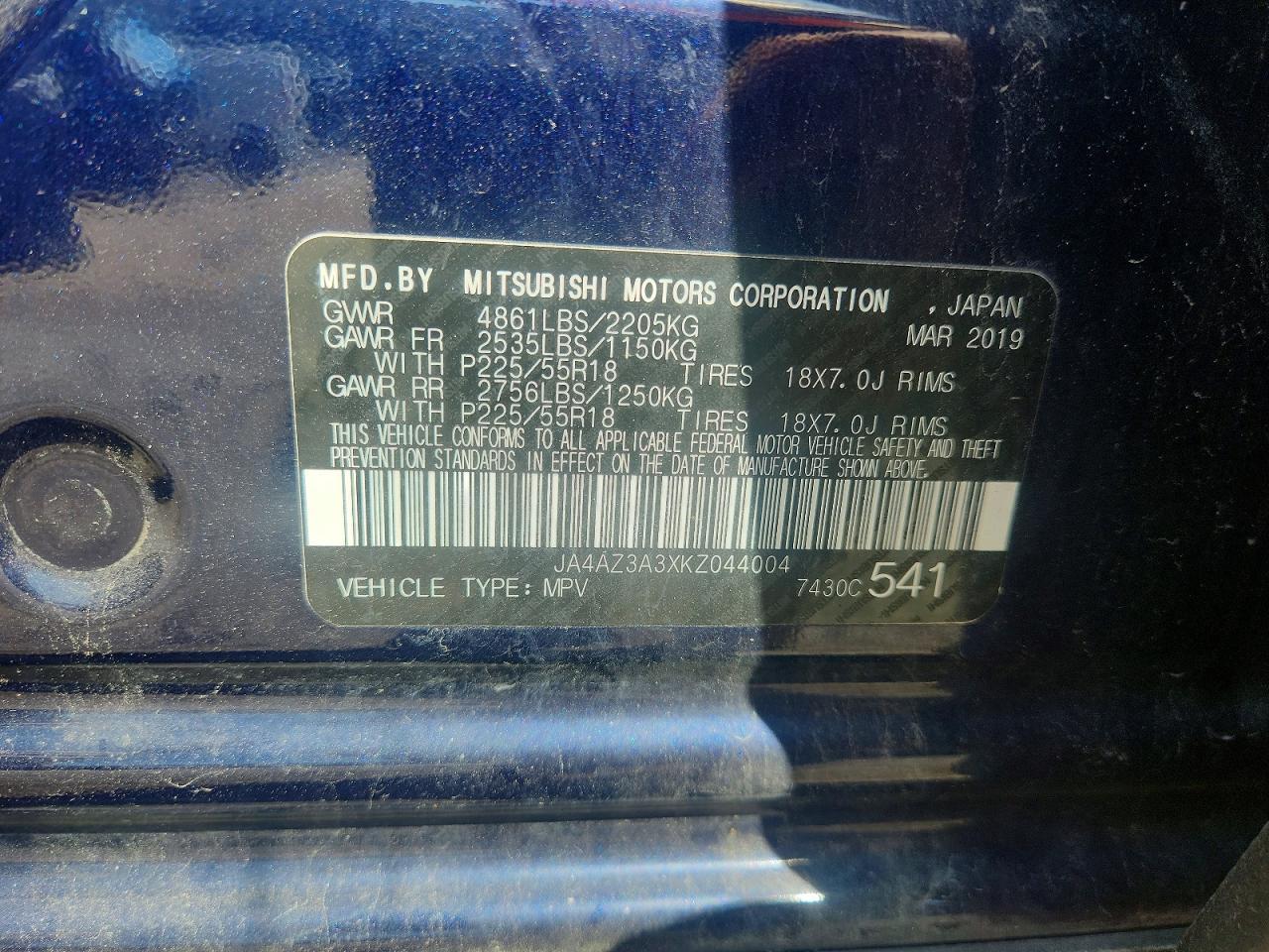 2019 Mitsubishi Outlander Se - zdjęcie 13