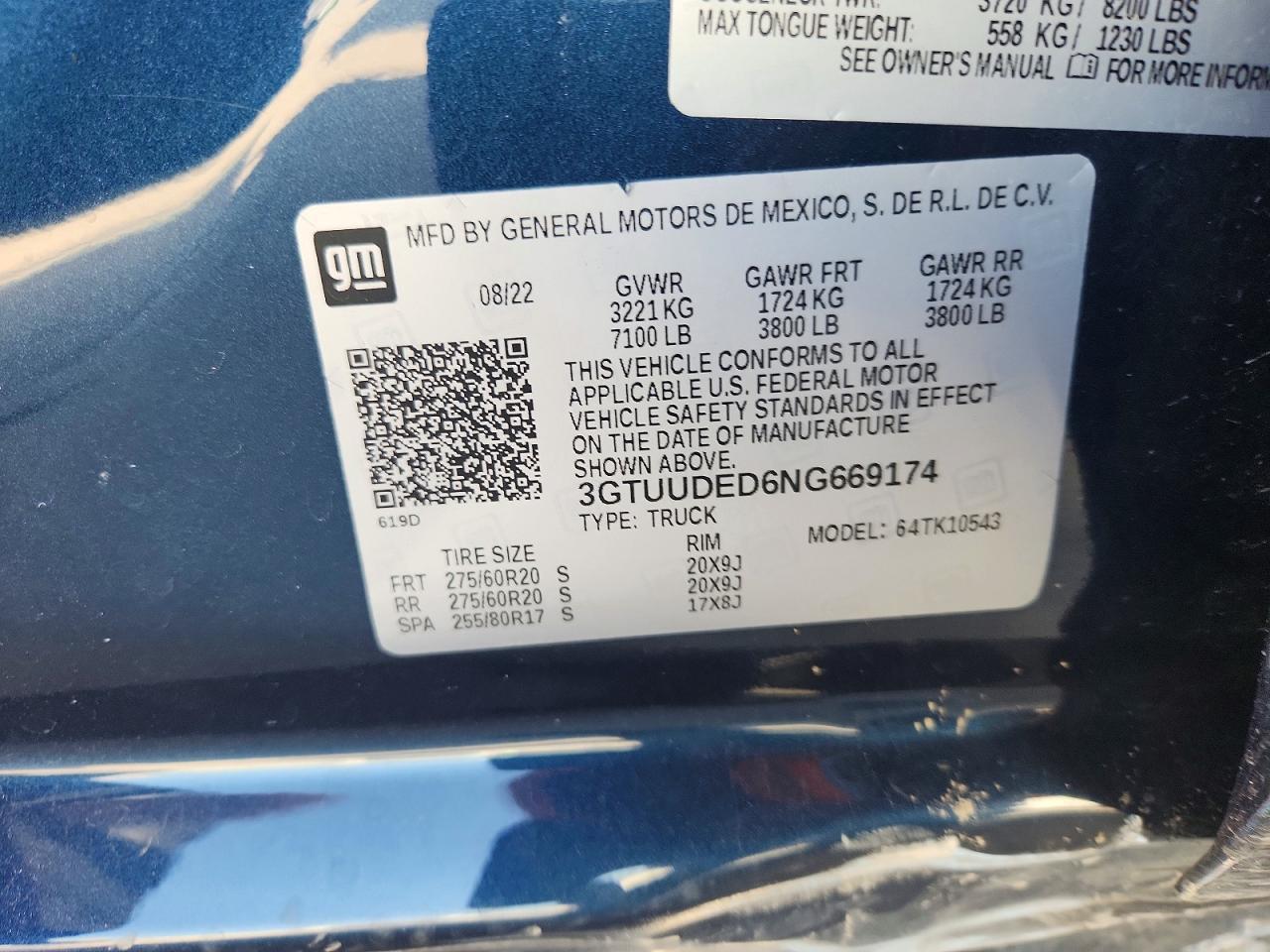 2022 GMC Sierra K1500 Slt - zdjęcie 12