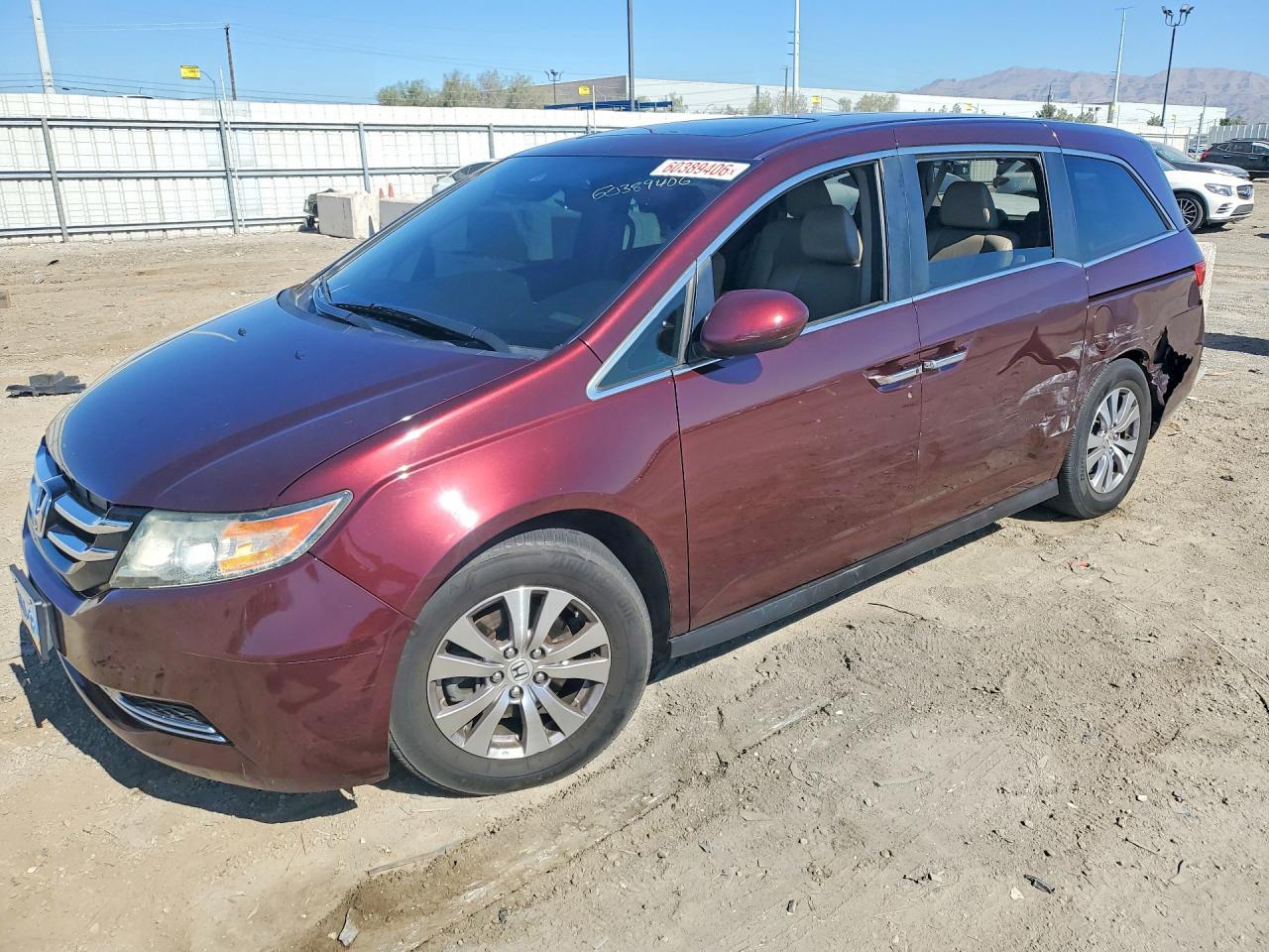 2014 Honda Odyssey Exl - zdjęcie główne