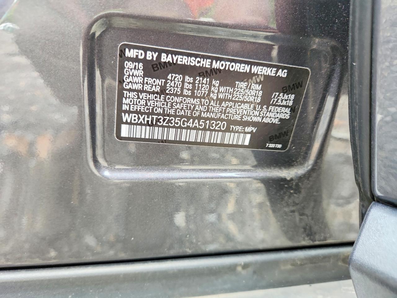 2016 BMW X1 xDrive28I - zdjęcie 13