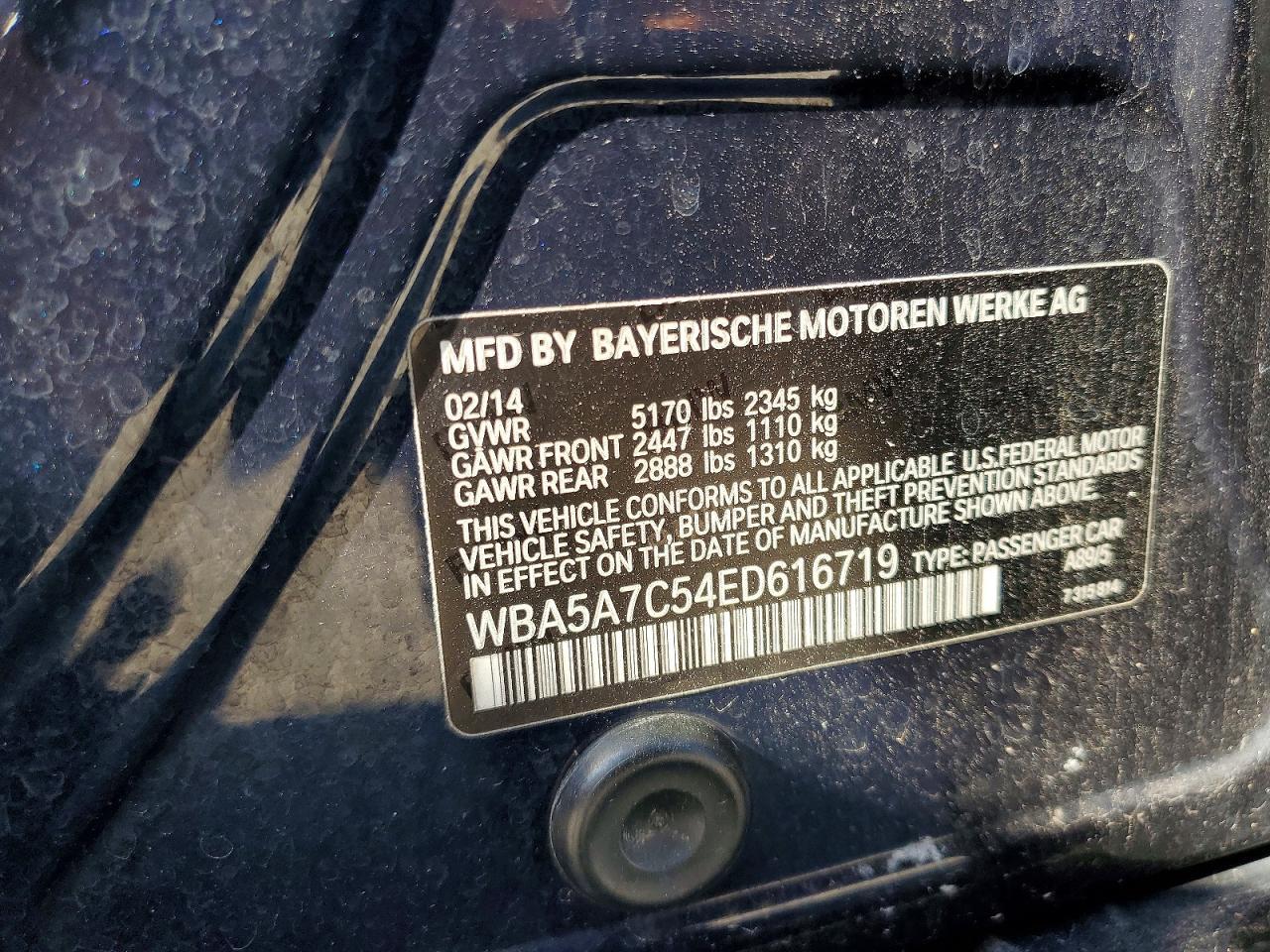 2014 BMW Seria 5 528i - zdjęcie 12