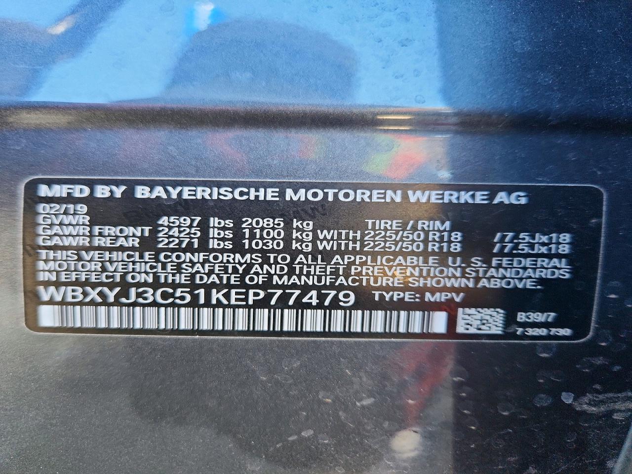 2019 BMW X2 Sdrive28I - zdjęcie 13
