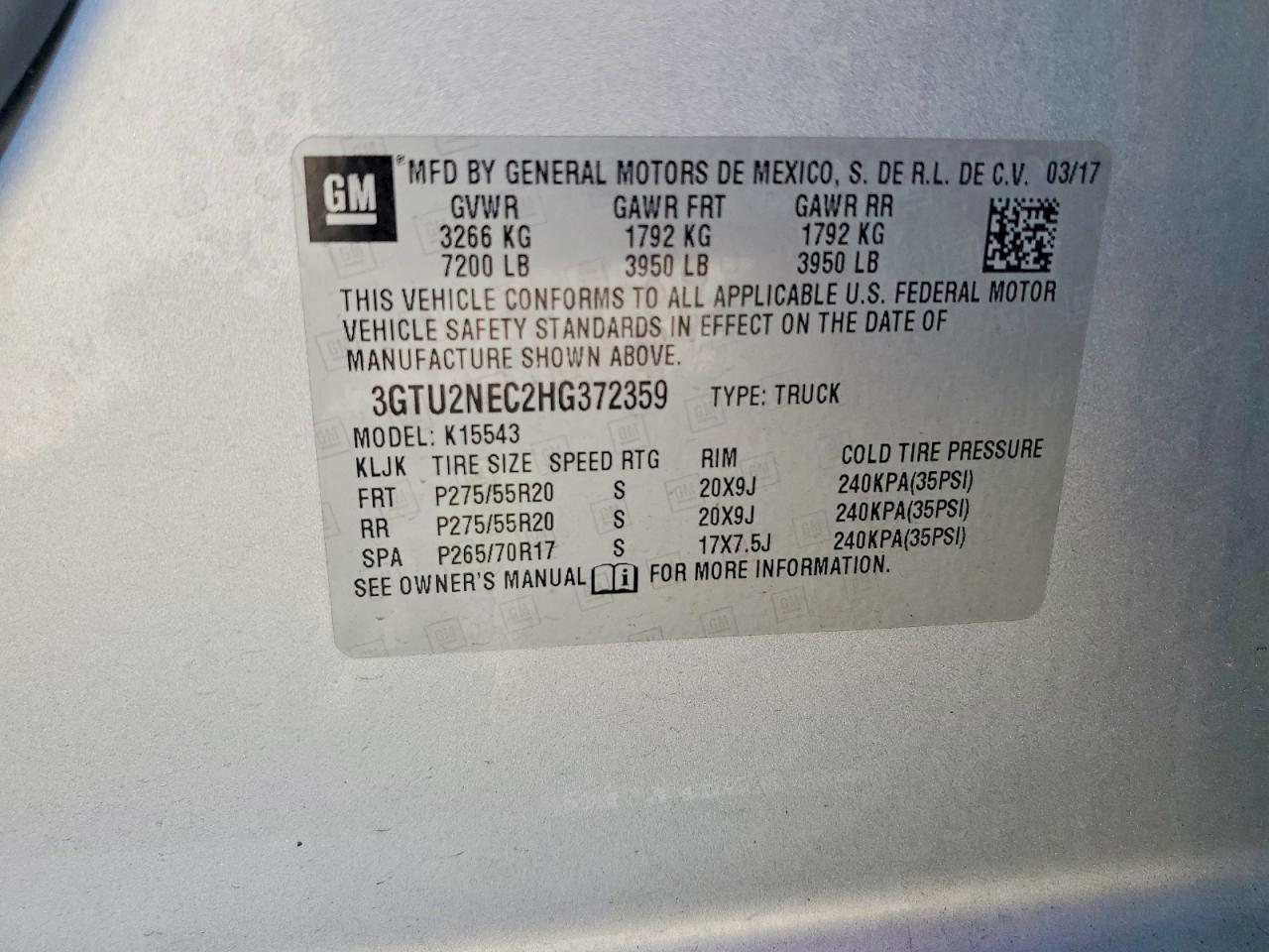2017 GMC Sierra K1500 Slt - zdjęcie 12