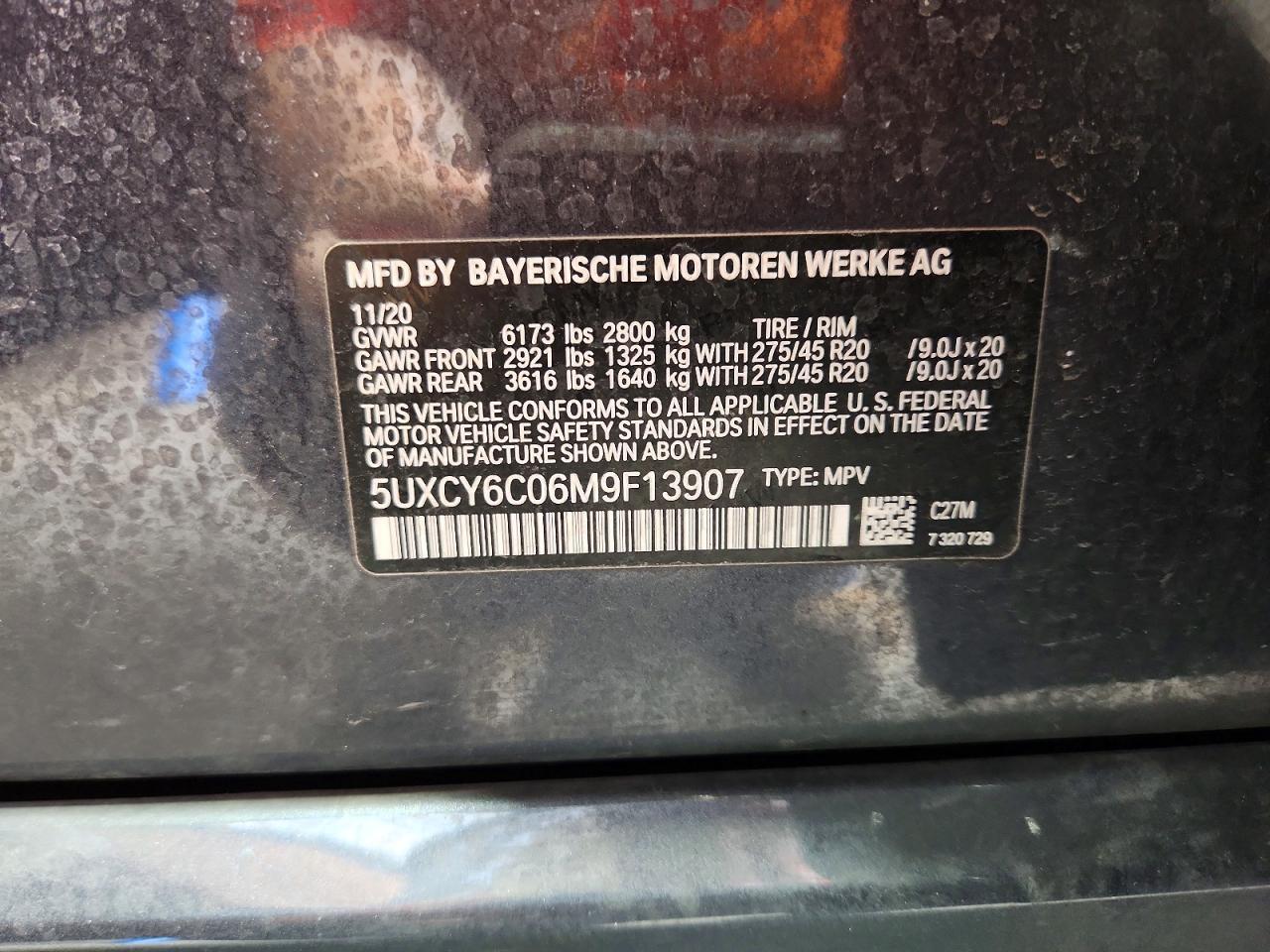 2021 BMW X6 xDrive40I - zdjęcie 13