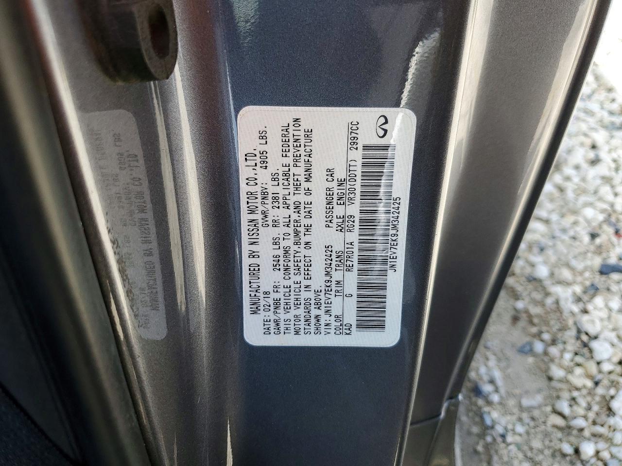 2018 Infiniti Q60 3.0T Luxe - zdjęcie 13