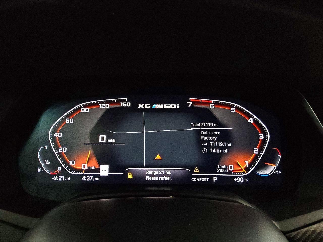 2021 BMW X6 M50I - zdjęcie 9