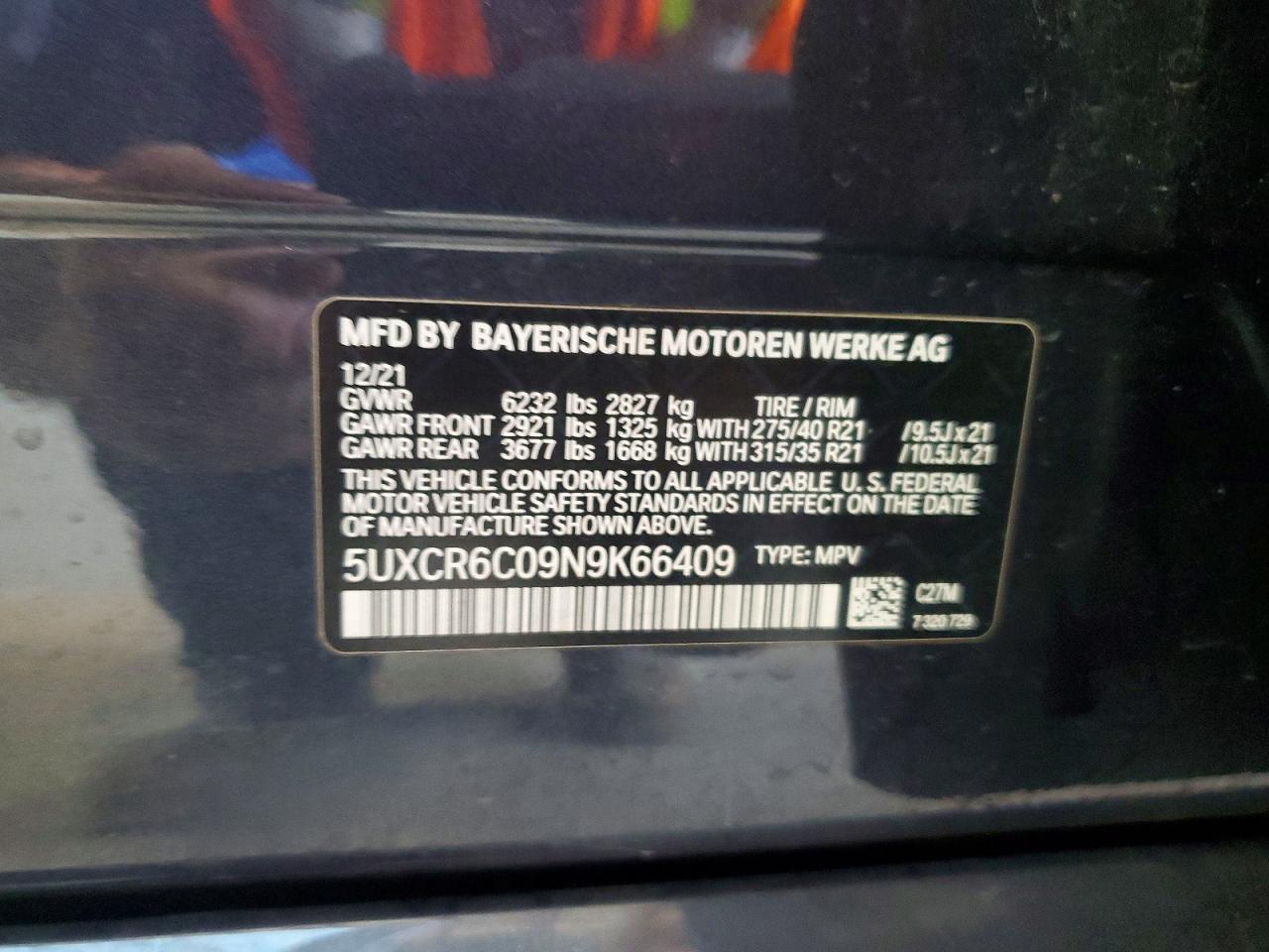 2022 BMW X5 xDrive40I - zdjęcie 13