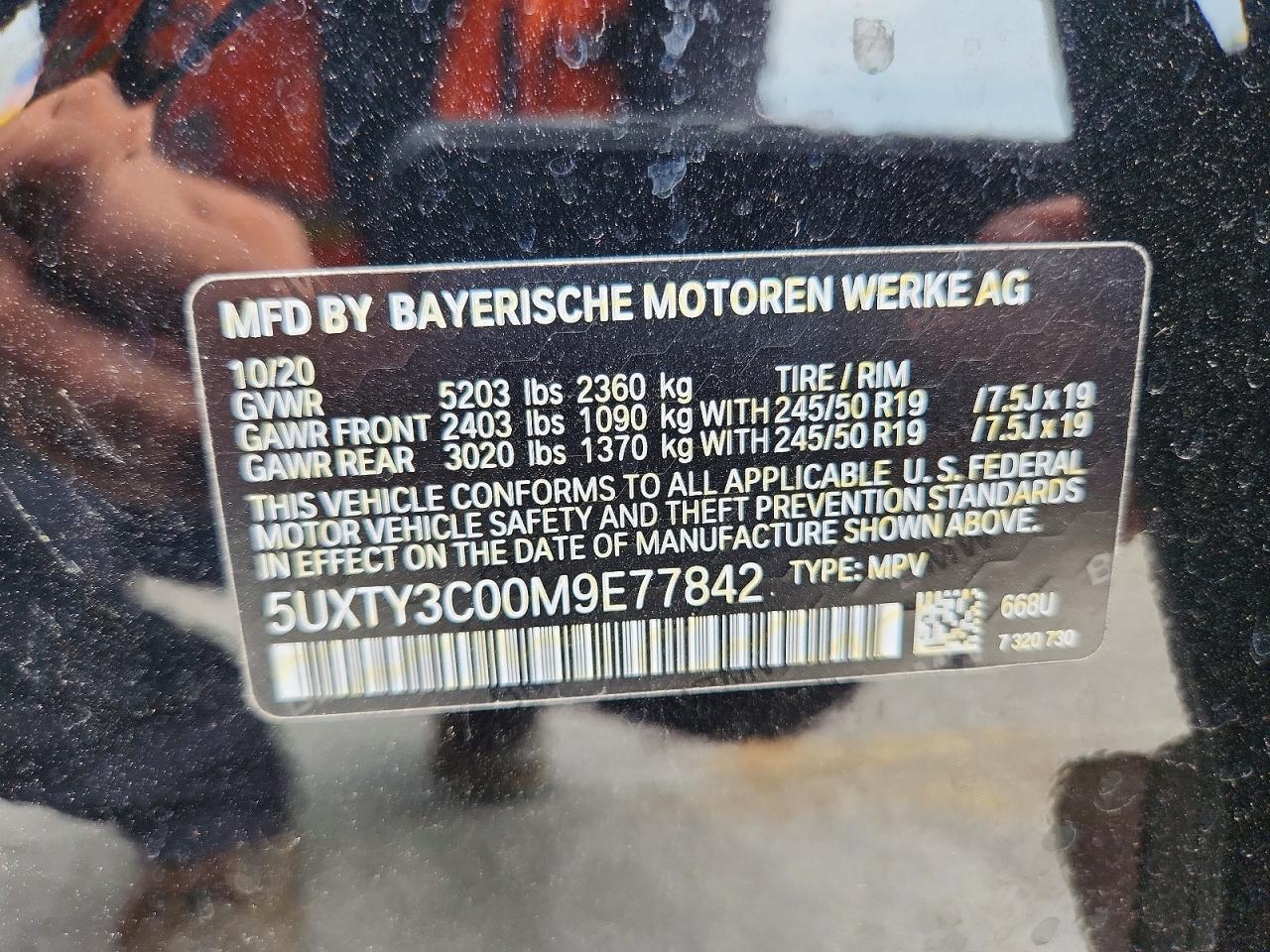 2021 BMW X3 Sdrive30I - zdjęcie 14