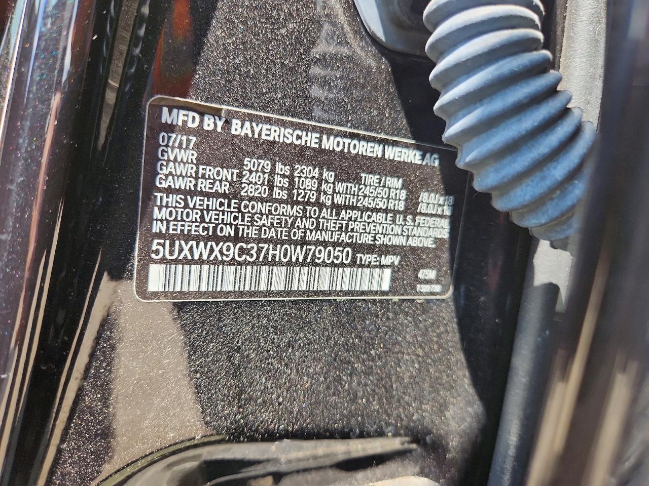 2017 BMW X3 xDrive28I - zdjęcie 13