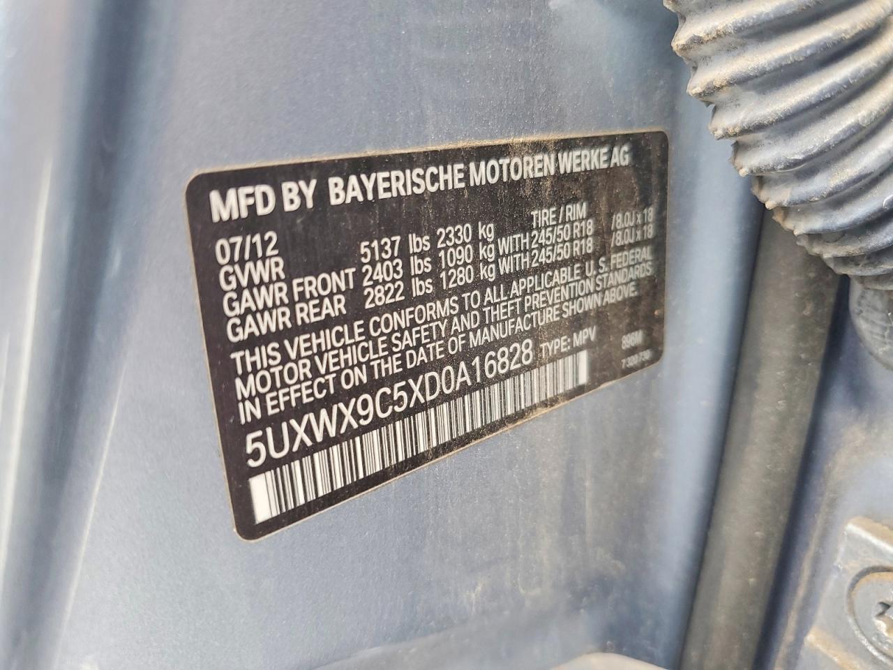2013 BMW X3 xDrive28I - zdjęcie 13