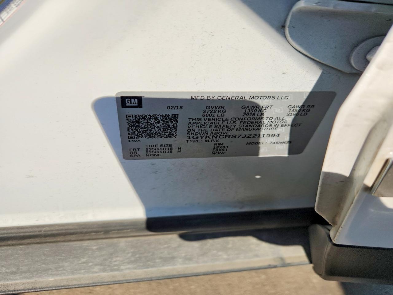 2018 Cadillac Xt5 Luxury - zdjęcie 13