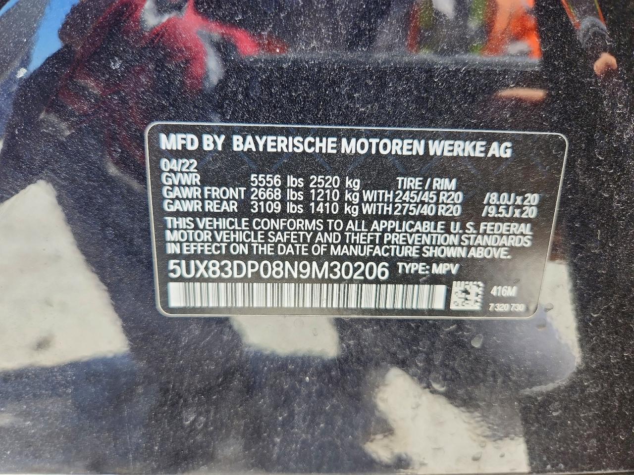 2022 BMW X3 M40I - zdjęcie 13
