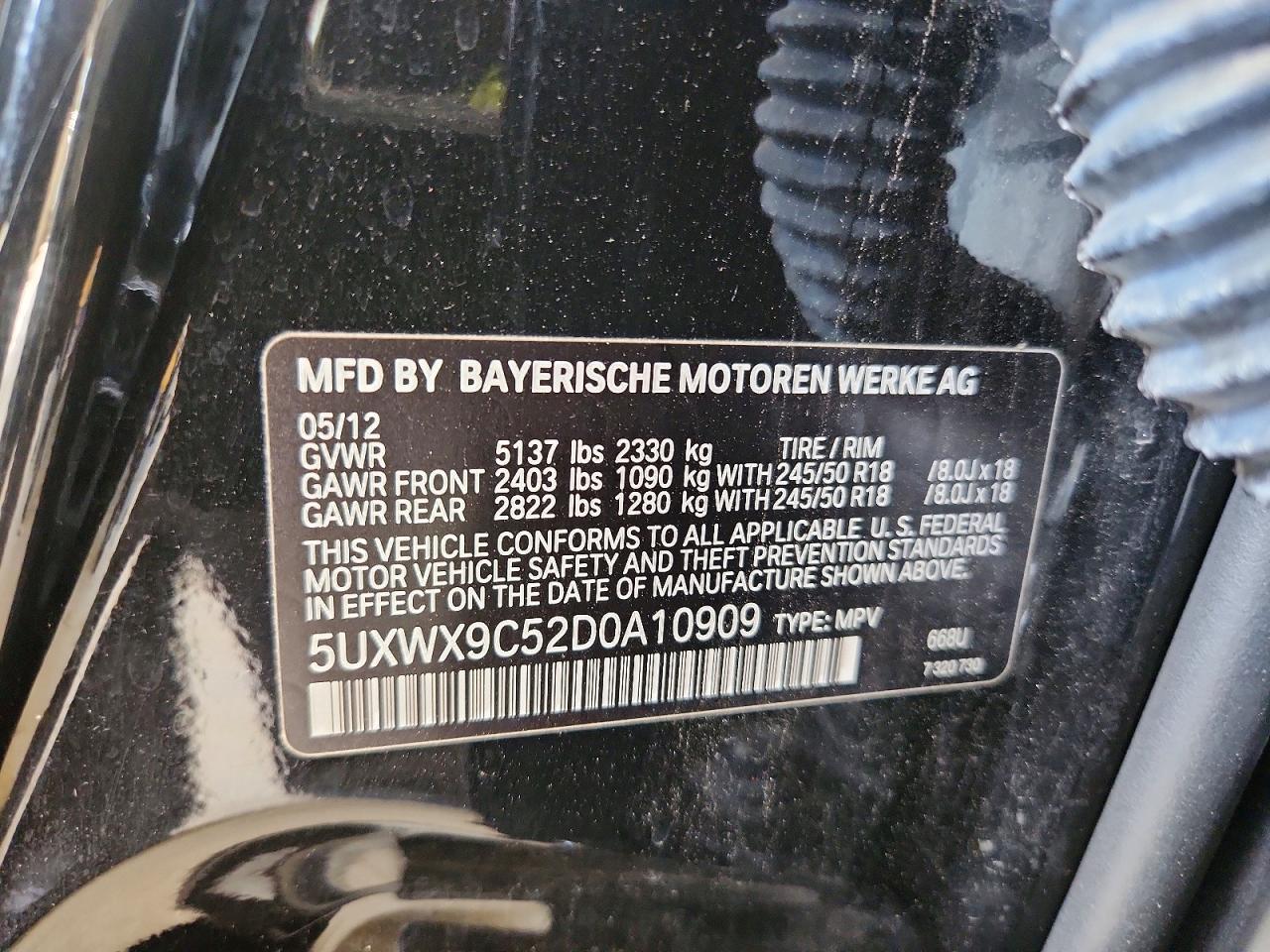 2013 BMW X3 xDrive28I - zdjęcie 13