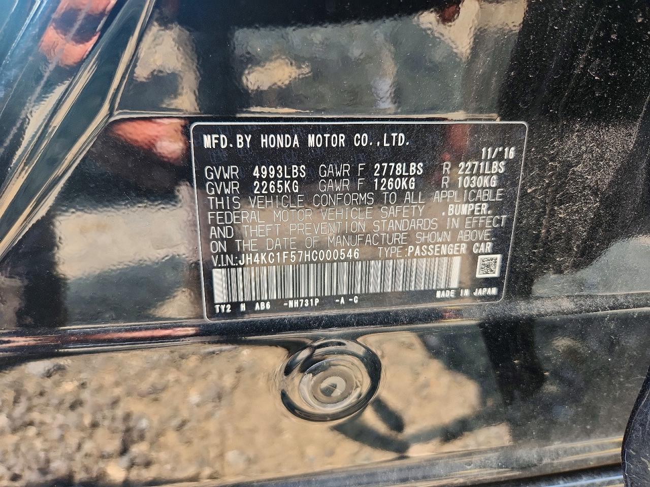 2017 Acura Rlx Tech - zdjęcie 12