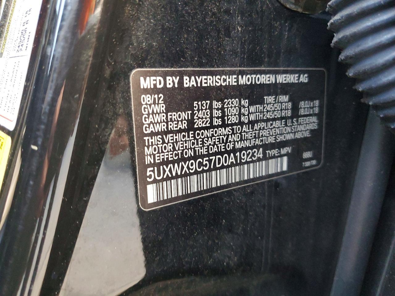 2013 BMW X3 xDrive28I - zdjęcie 13