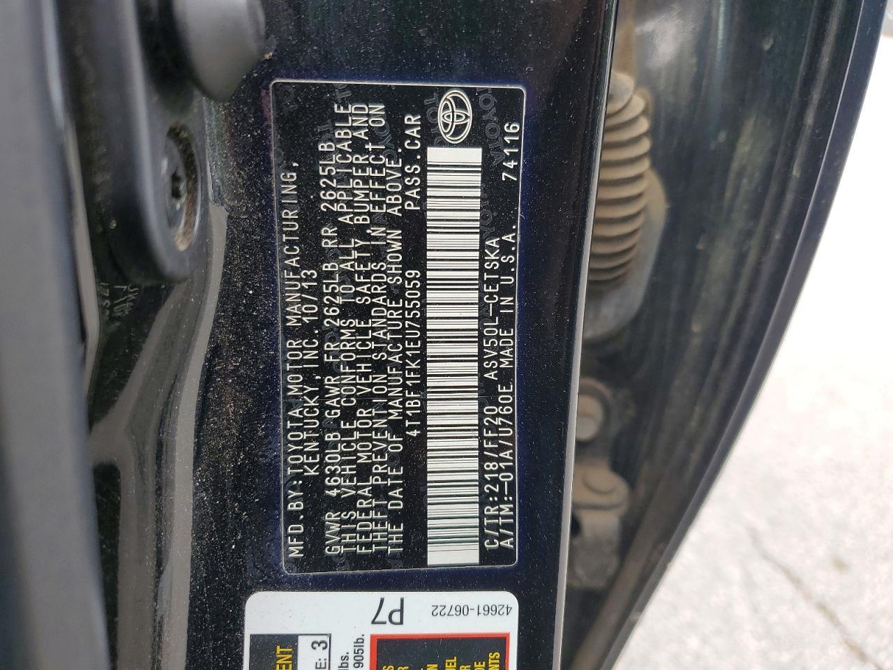 2014 Toyota Camry Se - zdjęcie 12