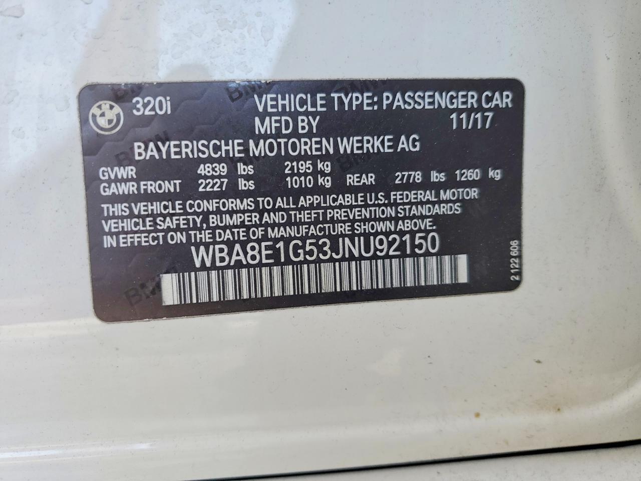 2018 BMW 320 I - zdjęcie 12